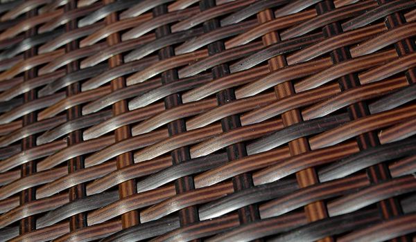 Brąz ciemny zestaw Pazzo plecionka technorattanowa